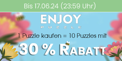 Enjoy: 1 Puzzle kaufen = 10 weitere Puzzles à –30% 
