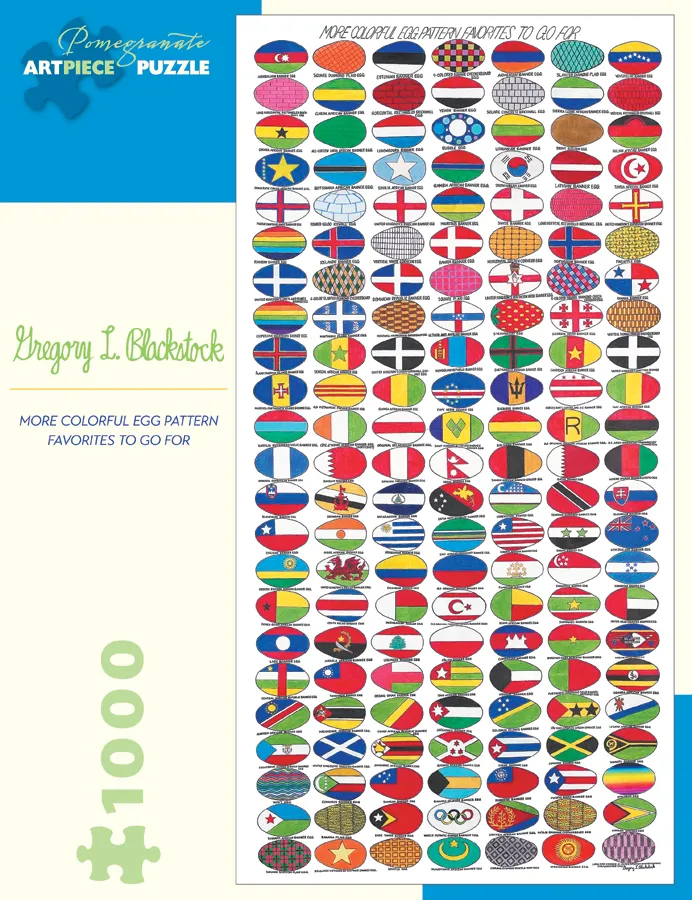 Gregory L. Blackstock - More Colorful Egg Pattern Favorites to Go For, 2005