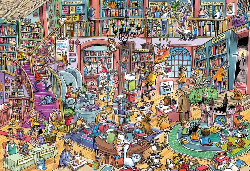 XXL Teile - Bookshop Bedlam