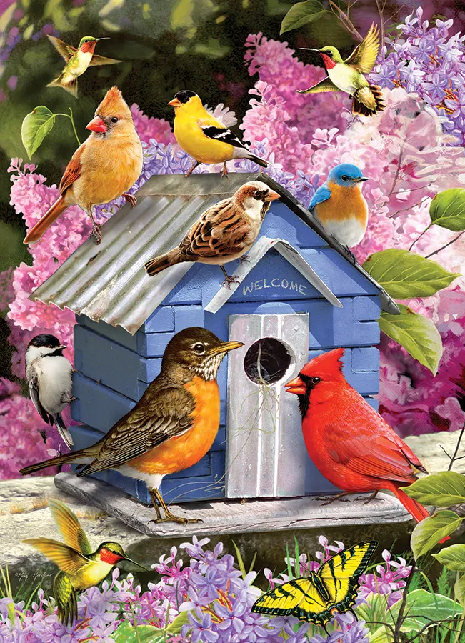 XXL Teile - Spring Birdhouse