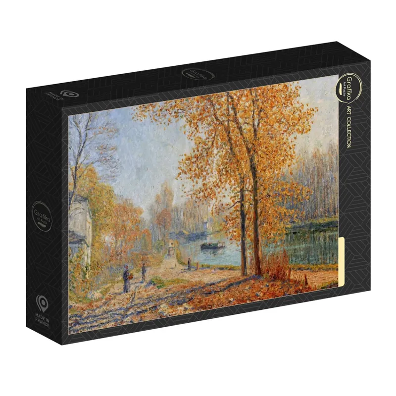 Francis Picabia - Ufer der Loing, Morgendliche Herbststimmung in Moret, 1904