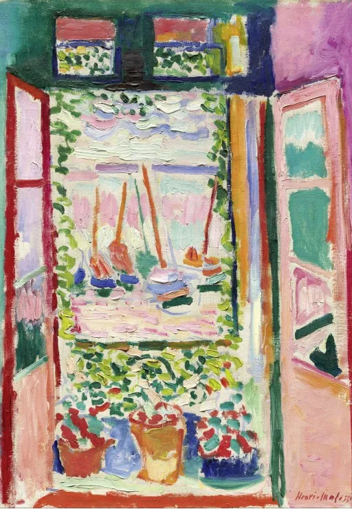 Henri Matisse - Offenes Fenster, Collioure