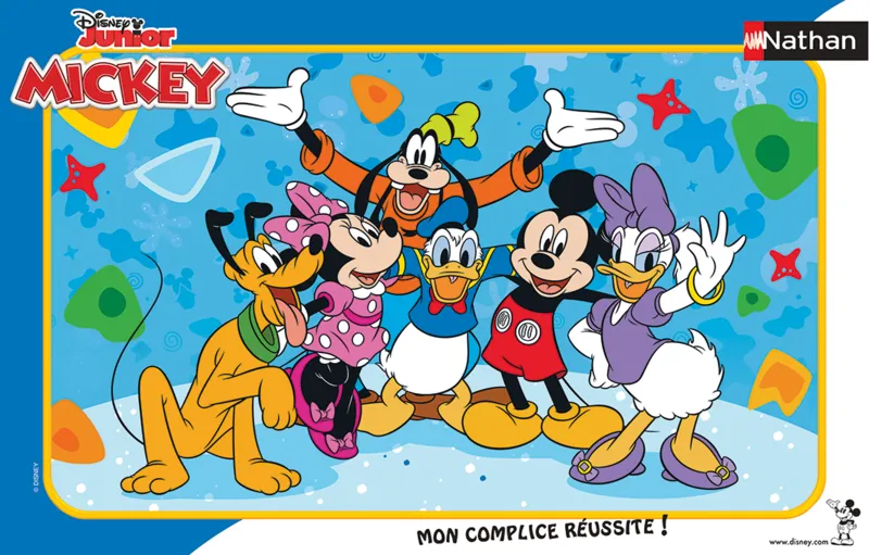 Rahmenpuzzle - Mickys Freunde