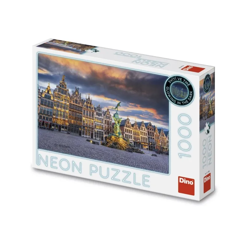 Storm Over Antwerp - Puzzle Neon