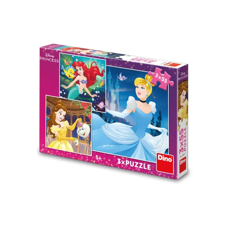 3 Puzzles - Glückliche Prinzessinnen