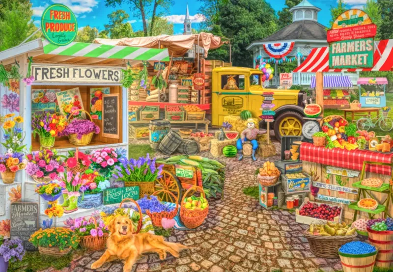 Farmers Market Spring Summer Season