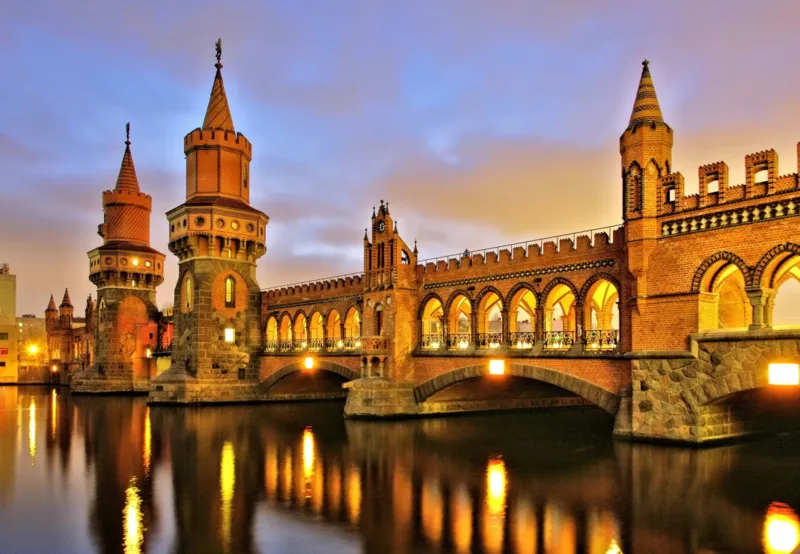 Oberbaumbrücke, Berlin, Deutschland