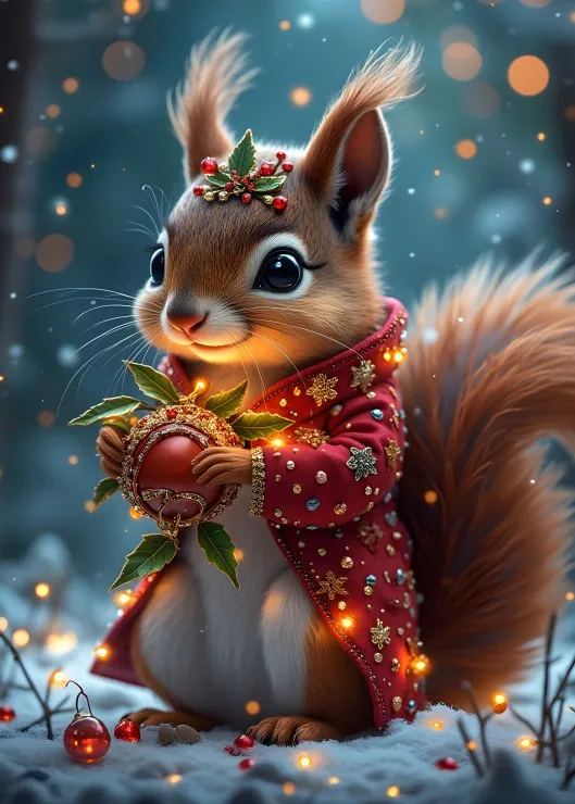 Das Weihnachtseichhörnchen