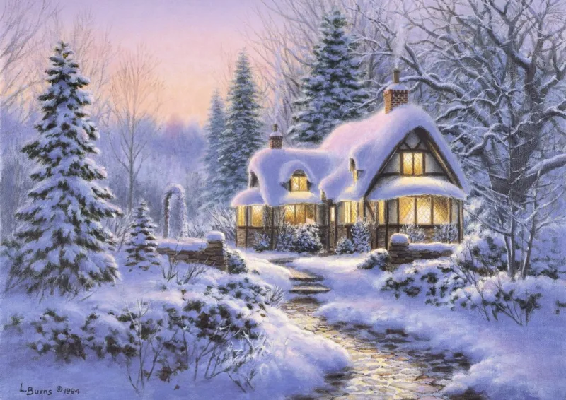 Winter's Blanket Wouldbie Cottage