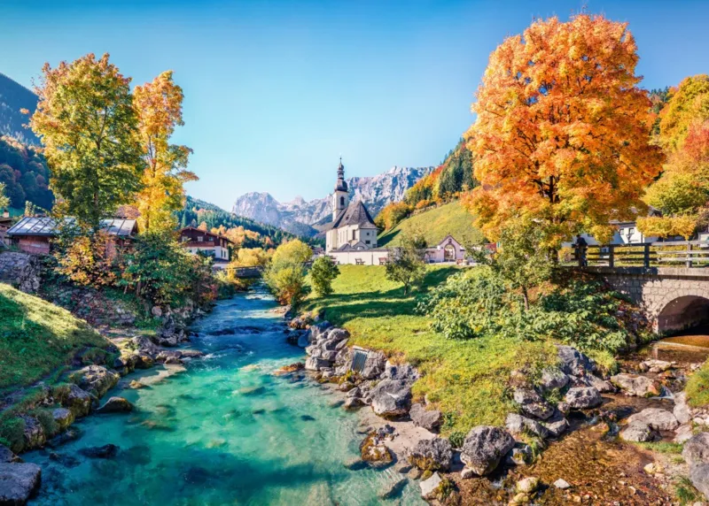 Ramsau im Herbst