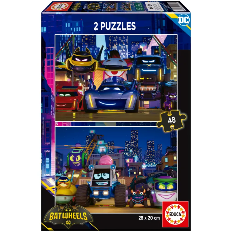 2 Puzzles - Batwheels