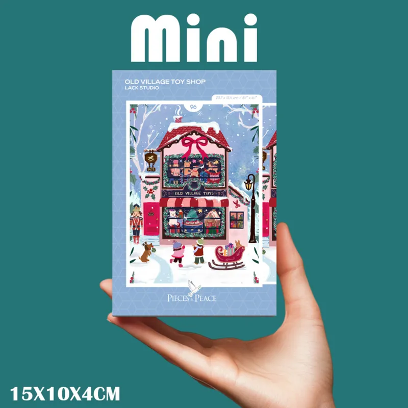 Mini Puzzle - Old Village Toy Shop