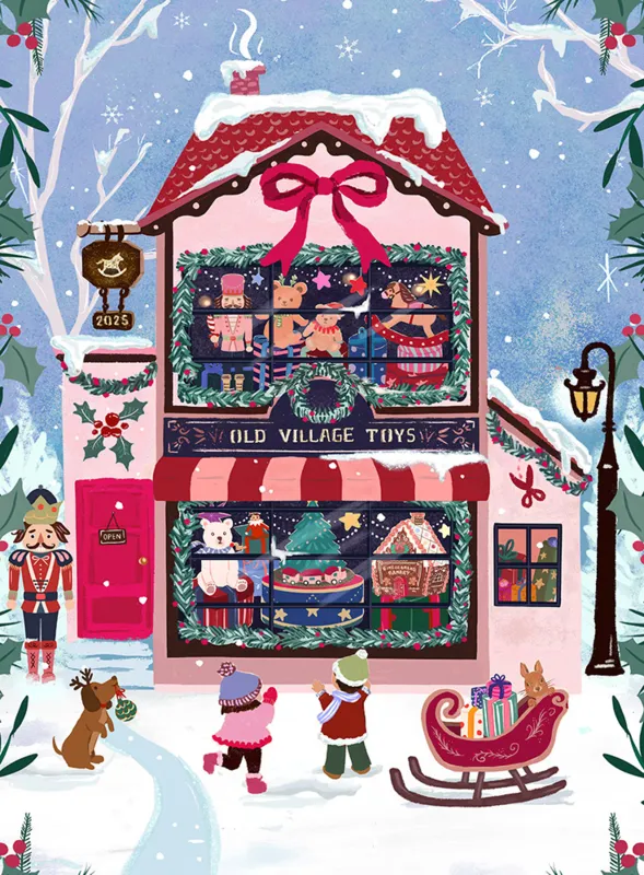 Mini Puzzle - Old Village Toy Shop