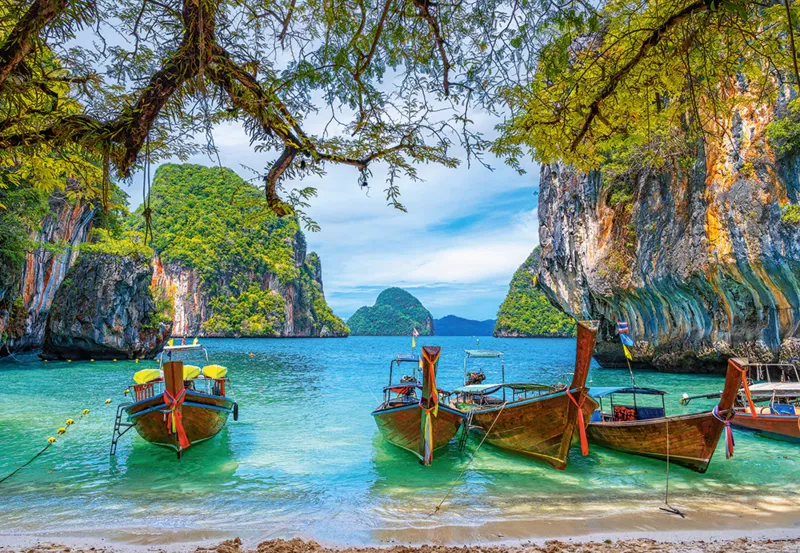 Schöne Bucht in Thailand