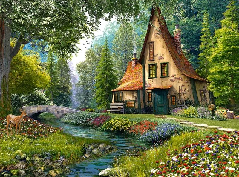 Dominic Davison - Fliegenpilz-Cottage