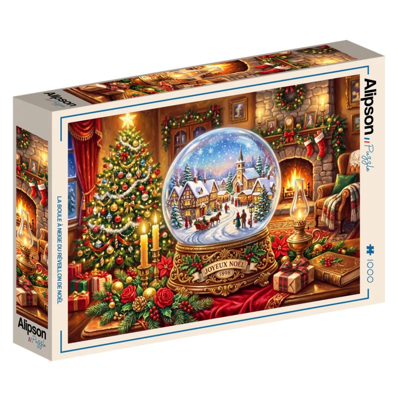 Die Schneekugel zu Heiligabend