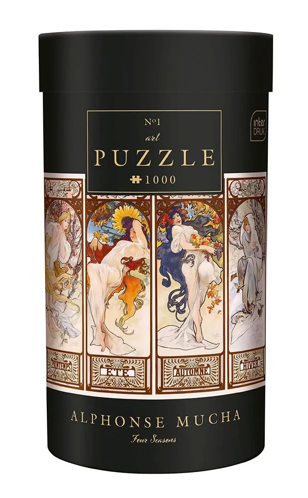 Art Collection - Mucha - Die Jahreszeiten