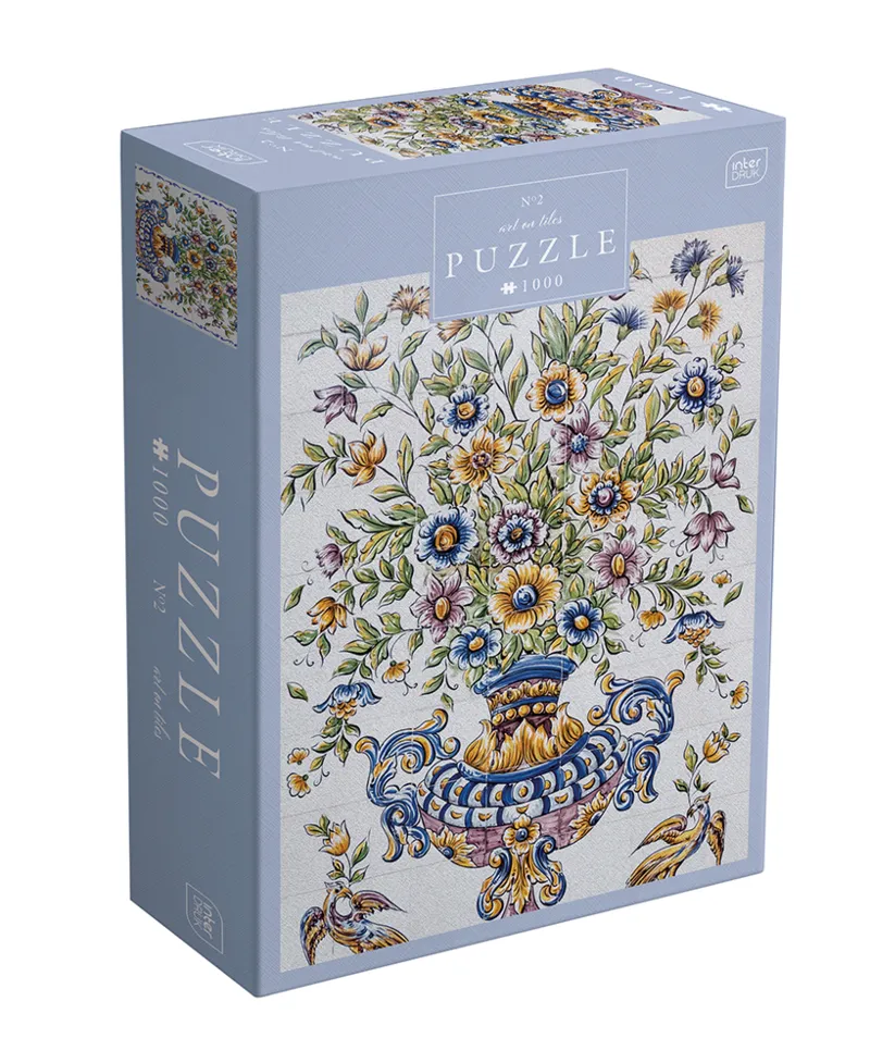 Art on Tiles - Blumenvase