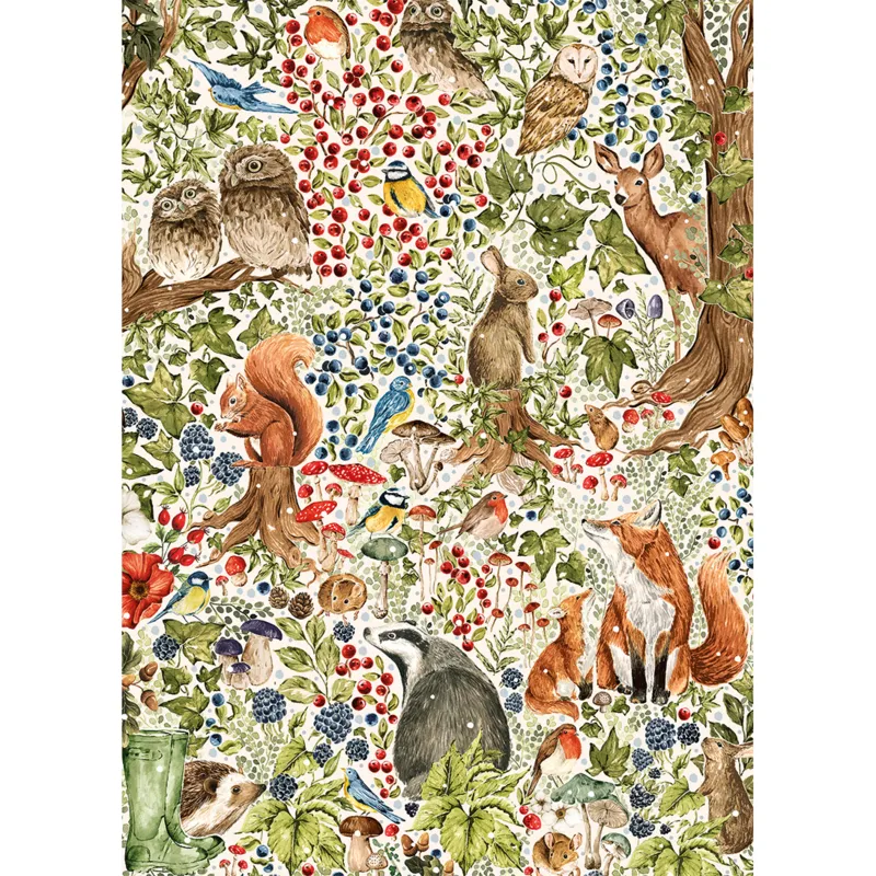 The Art File: Wildtiere im Wald