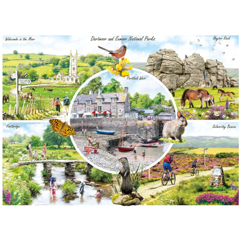 Dartmoor & Exmoor (1000)