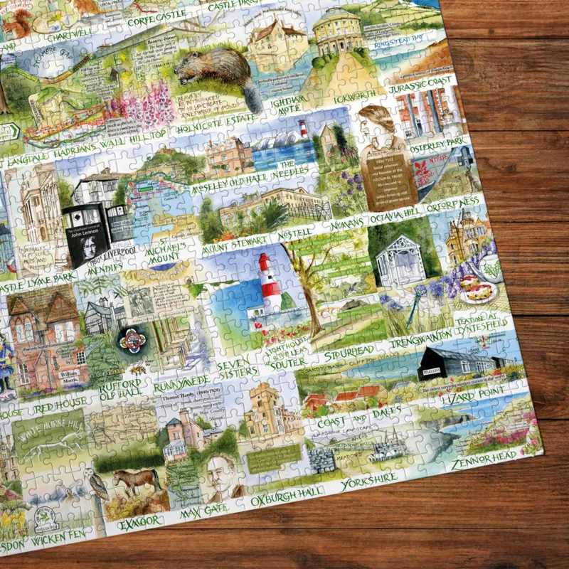 National Trust: Landmarks & Landscapes (1000)