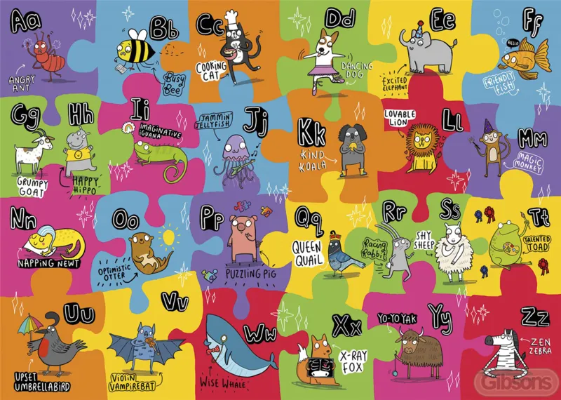 XXL Teile - The Unusual Alphabet
