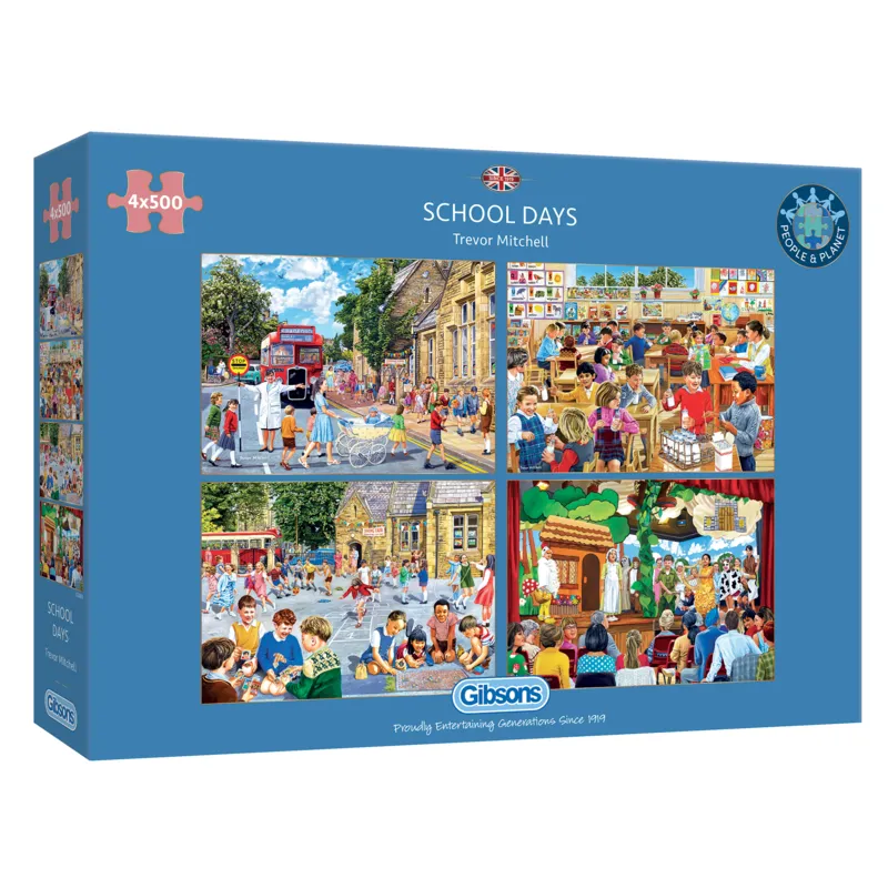 4 Puzzles - Schultage