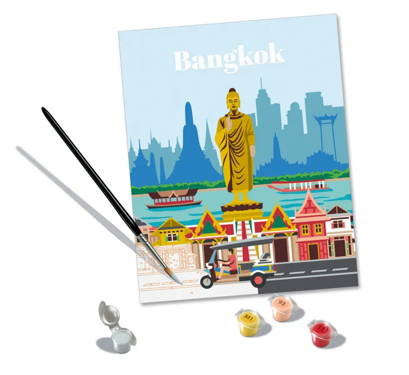 Malen nach Zahlen - CréArt - Bangkok