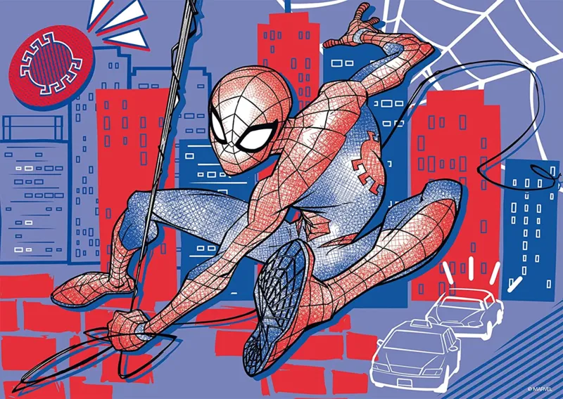 Giant Floor Puzzle - Spiderman