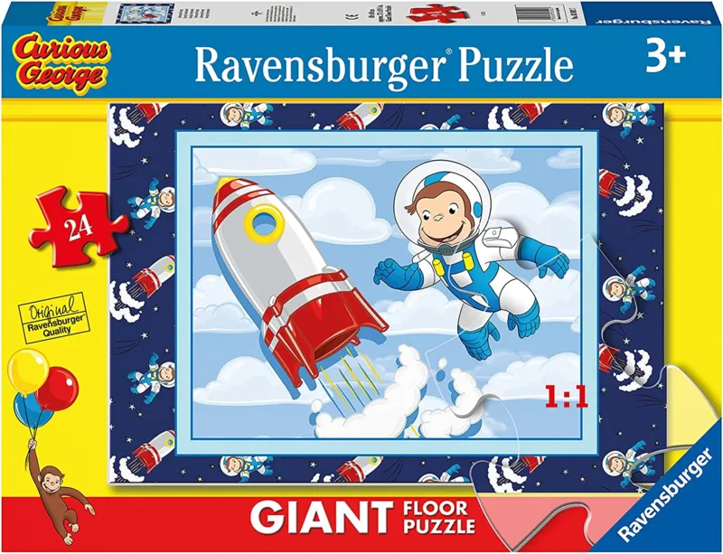 Riesen-Bodenpuzzle - XXL Teile - George