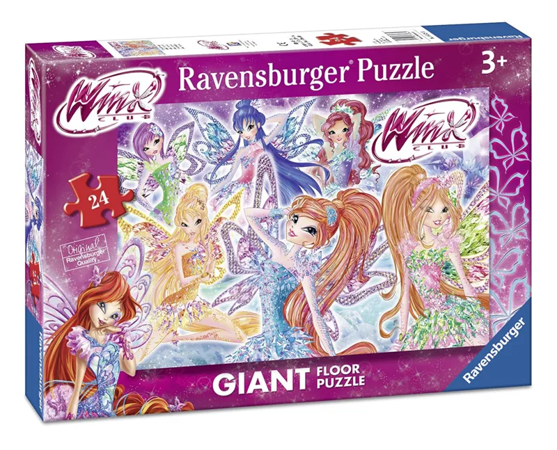 Riesen-Bodenpuzzle - Winx