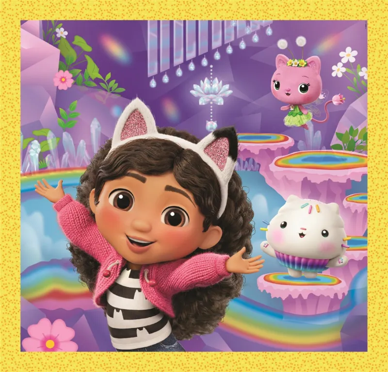 3 Puzzles - Gabby's Dollhouse