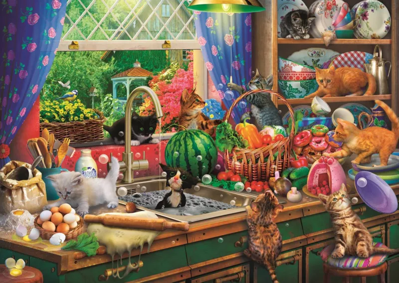 Tea Time: Troublemaker kittens