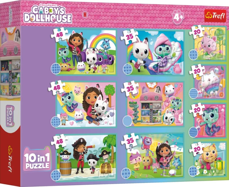 10 Puzzles - Gabby and her world