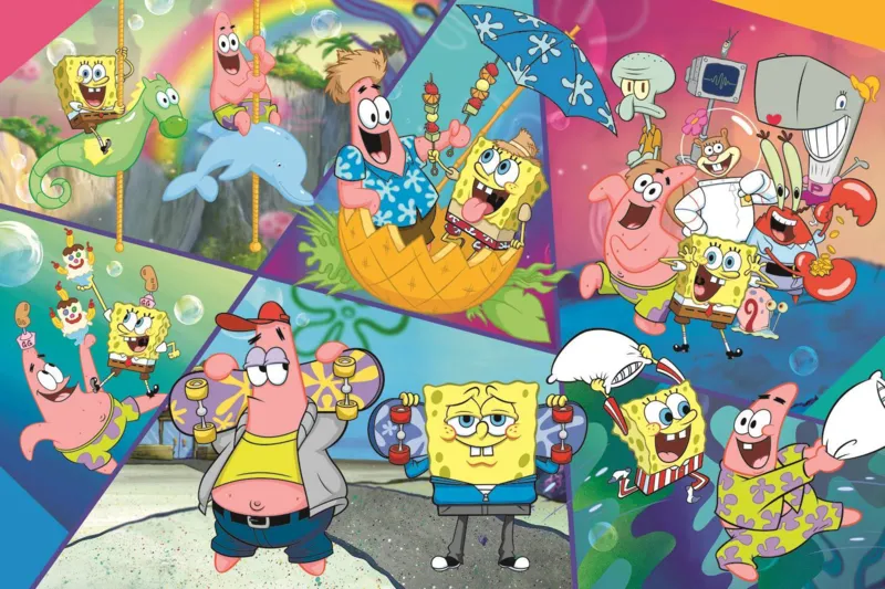 XXL Pieces - SpongeBob in Bikini Bottom - Viacom SpongeBob
