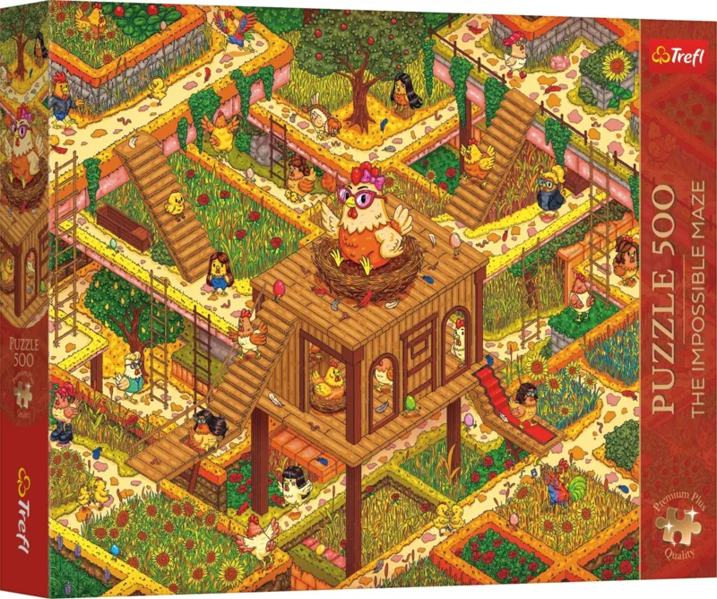 The Impossible Maze: Funny chickens