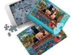 Welpen und Enten (Familie)