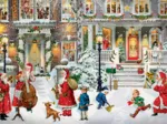 Minipuzzle - Weihnachtsmänner