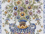 Art on Tiles - Blumenvase