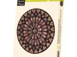 Handgeschnittenes Holzpuzzle - Rosace Notre Dame
