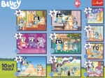 10 Puzzles - Story of Bluey