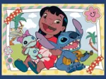 4 Puzzles - Space Stitch + 1 Poster