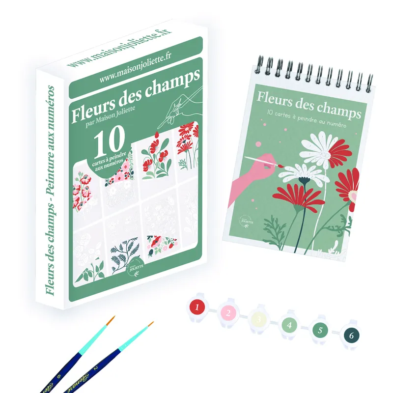 Malen Nach Zahlen - Fleurs des Champs