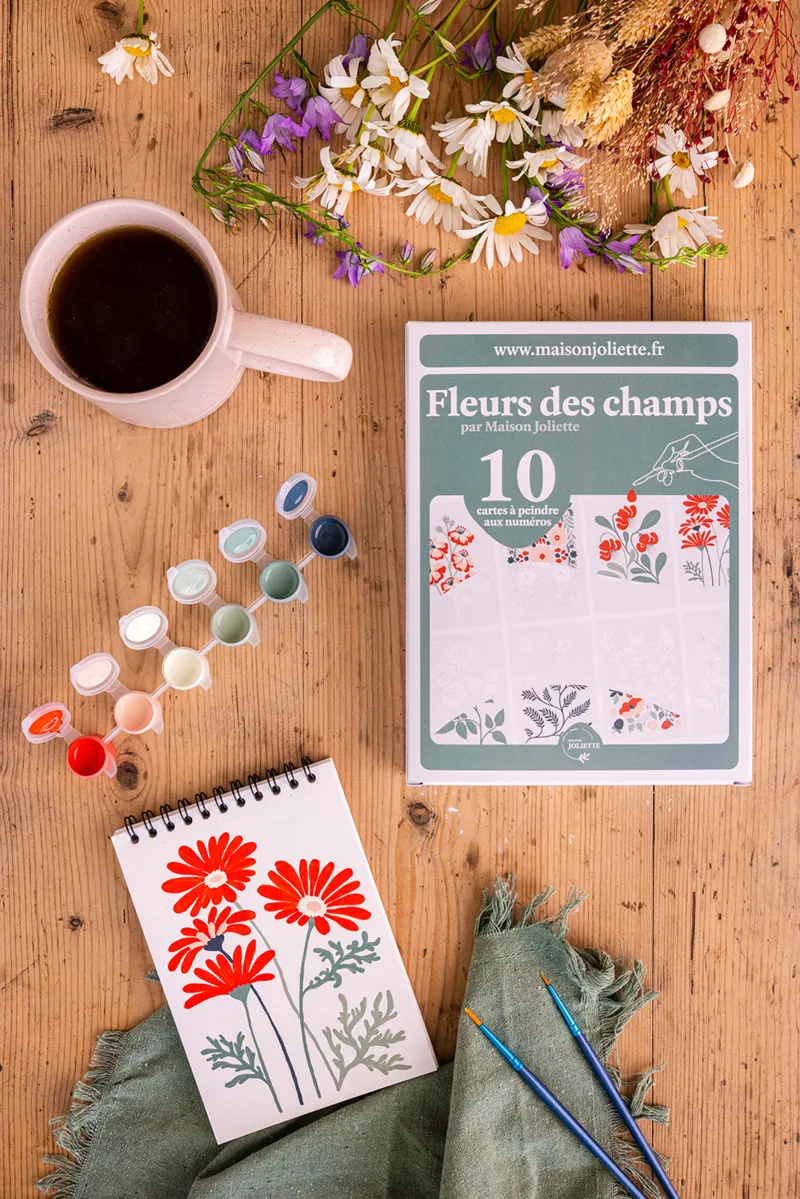 Malen Nach Zahlen - Fleurs des Champs