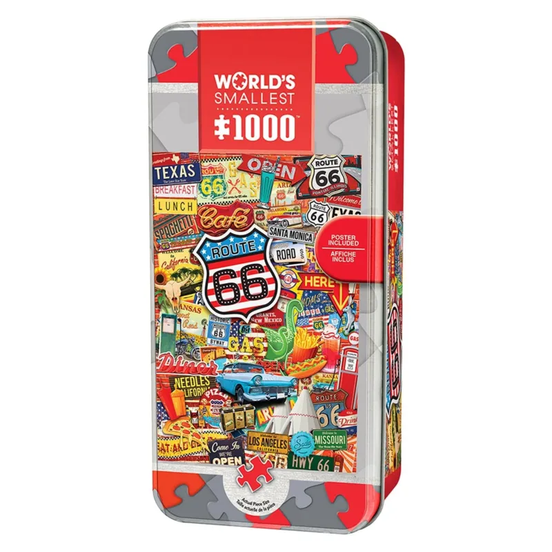 World's Smallest - Route 66 - Puzzle in der Dose