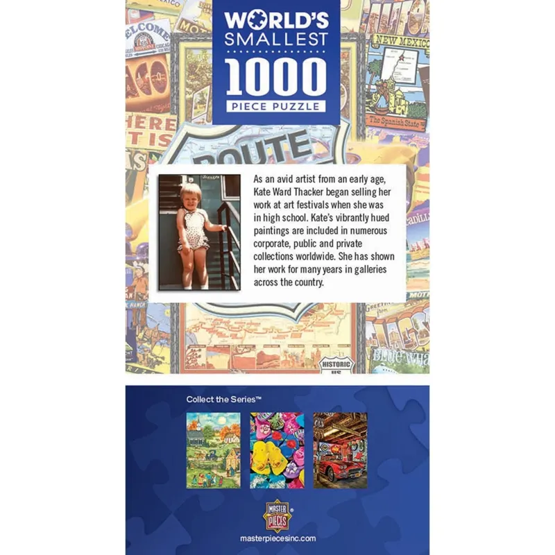 World's Smallest - Route 66 - Puzzle in der Dose