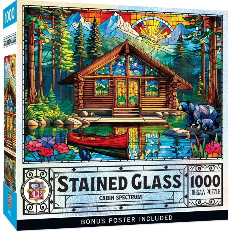 Stained Glass - Einsames Cottage