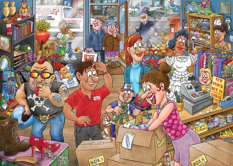 Wasgij Mystery 29 - Spenden-Desaster!