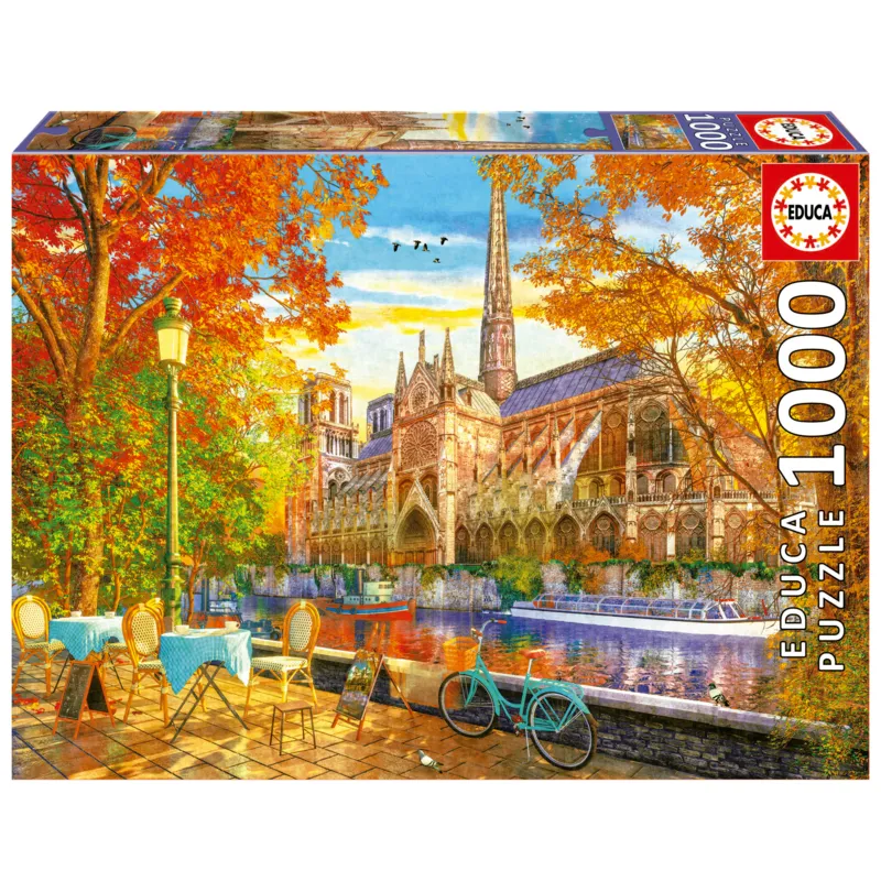 Notre Dame In Autumn