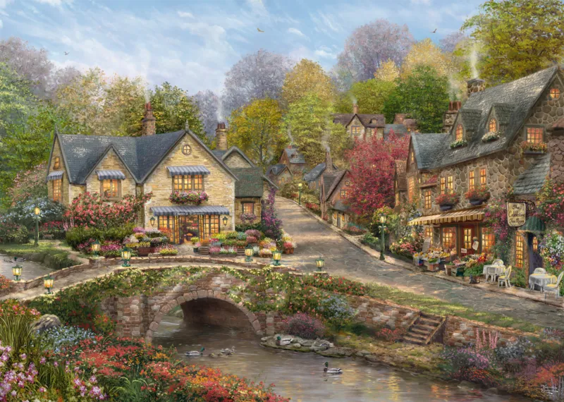 Sommer in Cobblestone Village
